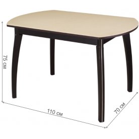 Деревянный стол Румба ПО КМ 07