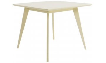 Деревянный стол Сканди М 90 слоновая кость