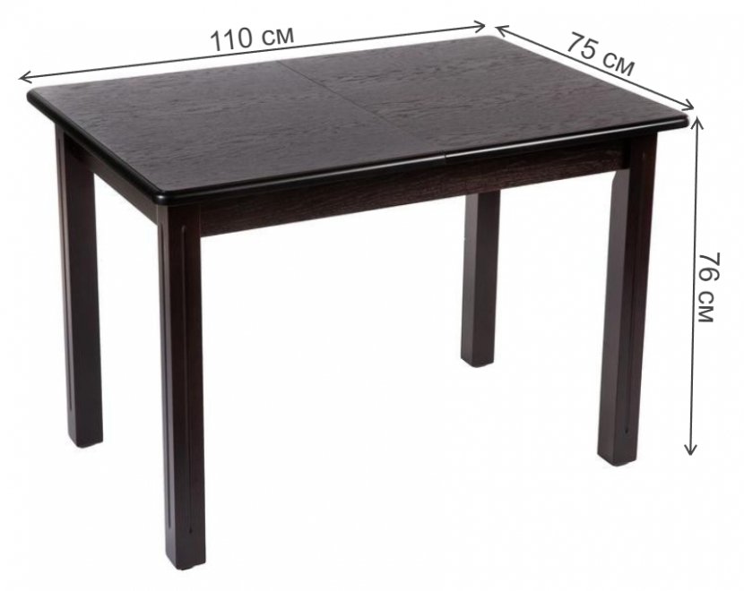 Стол Соболь 1100/М венге