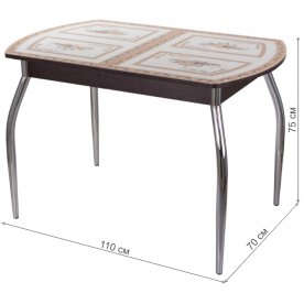 Стеклянный стол Танго ПО 01