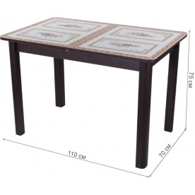 Стеклянный стол Танго ПР 04