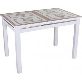 Стеклянный стол Вальс 08