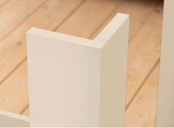 Обеденный стол Промо Тип 2 белый / белый