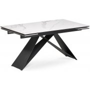 белый мрамор / черный