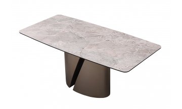 Керамический стол 57EL-94100 240х100х75 серый керамика