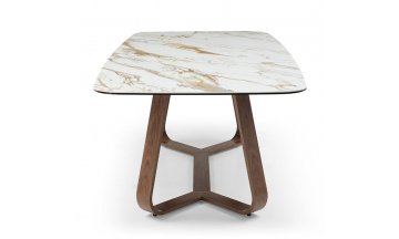 Керамический стол DT2336 белая керамика