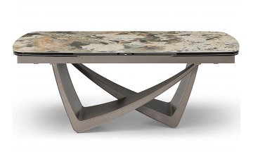Керамический стол DT2407 серый металлик