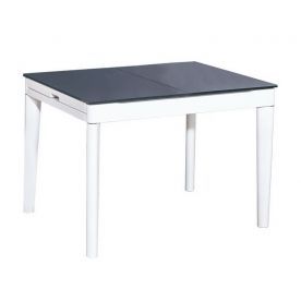 Обеденная группа "стол 6015Т белый, Стул 807 белый"