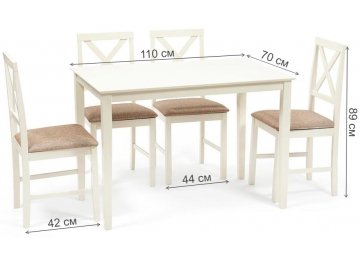 Обеденная группа Хадсон Hudson Dining Set