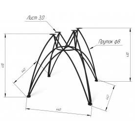 Обеденная группа SHT-DS119