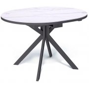 белый мрамор / черный