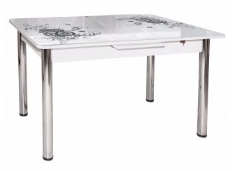 Обеденный стол Грация белый