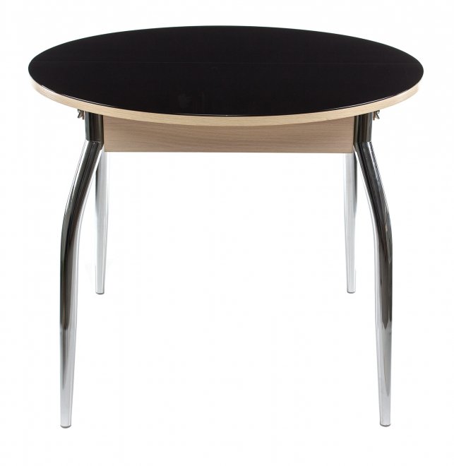 Стол Гала-3 дуб беленый / черный