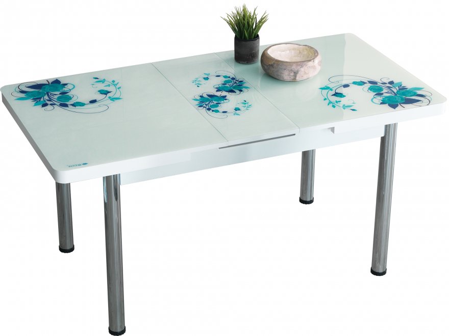 Стол обеденный M28 раскладной turquoise