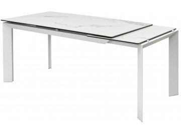 Стеклянный стол Cremona 140 high gloss statuario