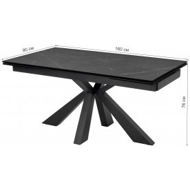 Стеклянный стол Alezio 160