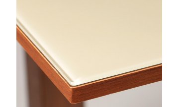 Стеклянный стол Бруно 1100 х 700