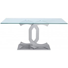 Стеклянный стол FT 151 Chanel new