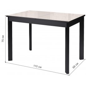 Стеклянный стол Dikline Ls111