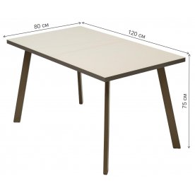 Стеклянный стол Форел