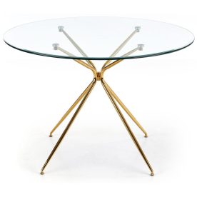 Стеклянный стол Kirsty