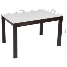 Стеклянный стол Leset Делавэр 2Р