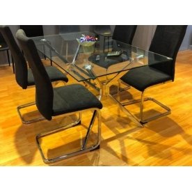 Стеклянный стол Salerno 150