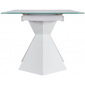 Стеклянный стол Shevron