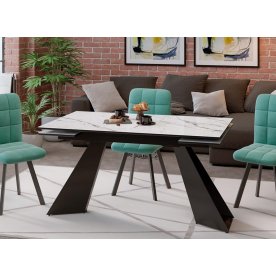 Стеклянный стол Гермес