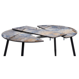 Стеклянный стол Кловис