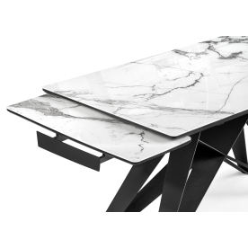 Стеклянный стол Блэкберн 140