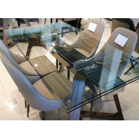Стеклянный стол Бостон