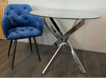 Стеклянный стол Quartz DT631 100