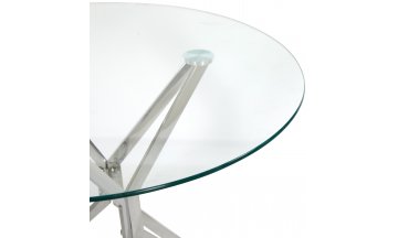 Стеклянный стол Матью 90