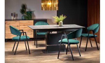 Стеклянный стол Martin 160-200/90/75