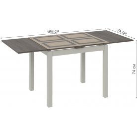 Стеклянный стол Мельбурн 100.05.12