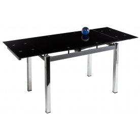 Стол раскладной Kvadro 110 черный