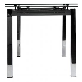 Стол раскладной Kvadro 110 черный