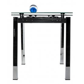 Стол раскладной Kvadro 80 черный