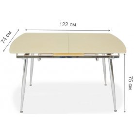 Стеклянный стол T-600