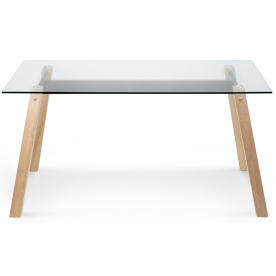 Стол стеклянный Кристалл P186GT-HS237