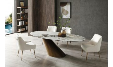 Керамический стол DT9375FCI белый