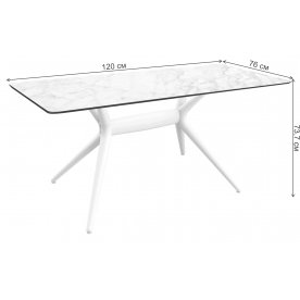 Стол Sheffilton SHT-TU30-2/ТT27-1 120/76