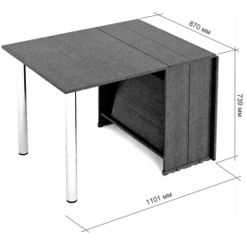 Стол-книжка СКР-16 2400