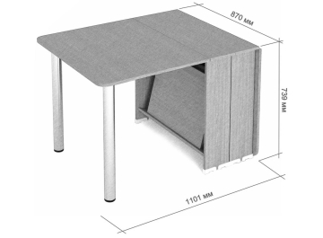 Стол-книжка СКР-16-Р 2400