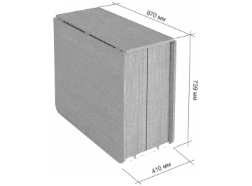Стол-книжка СКР-16-Р 2500