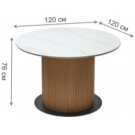 Керамический стол Mesa D120