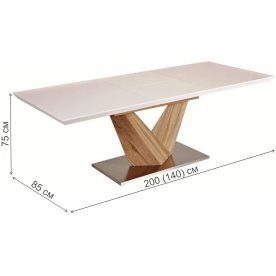 Стол на тумбе Alaras