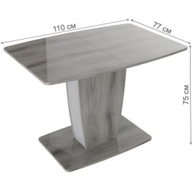 Стол на тумбе Аризона тип 1