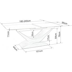 Керамический стол Dolce